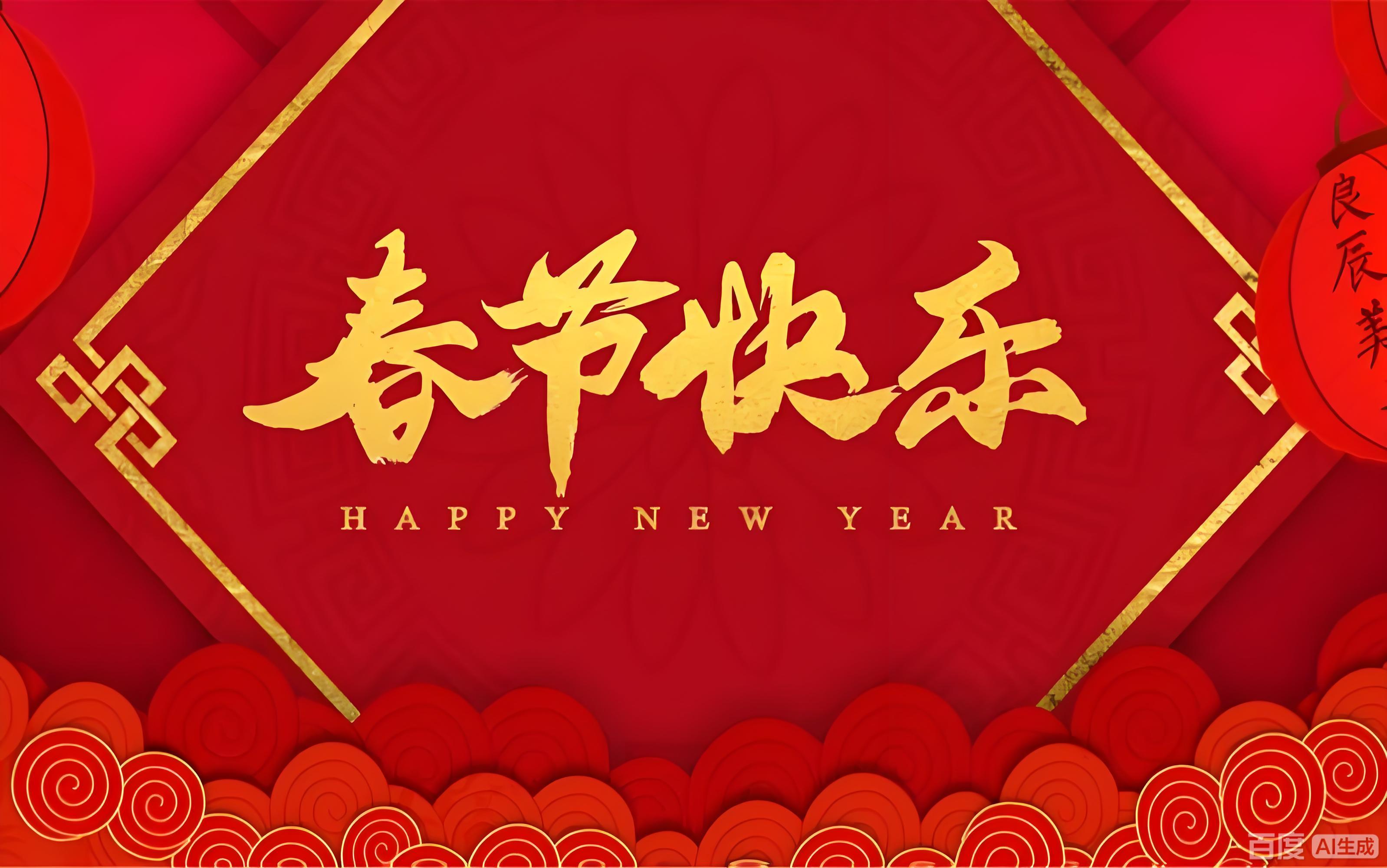 龙年大吉！宇晟科技给您拜年了